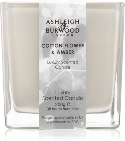 Ashleigh & Burwood London Life in Bloom Cotton Flower & Amber vonná sviečka