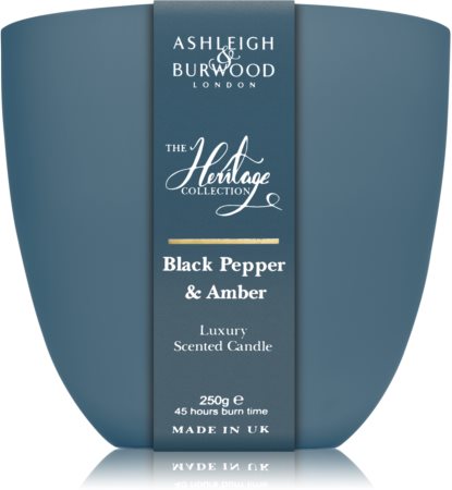 Ashleigh & Burwood London The Heritage Collection Black Pepper & Amber Duftkerze