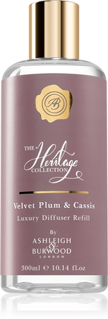 ASHLEIGH & BURWOOD Vaso Diffuser In Vetro Colorato Oro - Stile Art Déco - 3