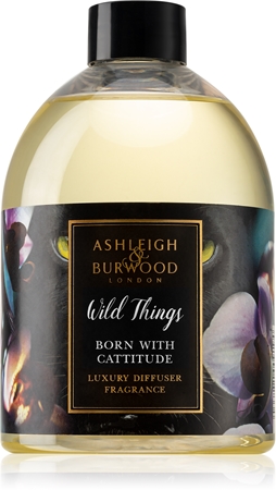 Ashleigh & Burwood London Wild Things Born With Cattitude diffuseur d'huiles essentielles avec recharge