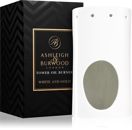 Ashleigh & Burwood London White and Gold keramička aroma lampa