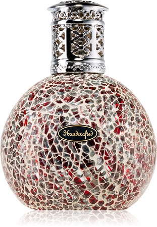 Ashleigh & Burwood London Silver Red katalytische lampe kleine (11 x 8 cm)