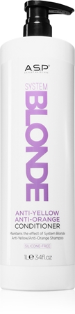 ASP System Blonde Anti-Yellow Conditioner für blonde und graue Haare