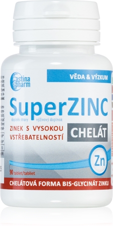 Astina SuperZINC Chelát tablety pro podporu imunitního systému, krásnou pleť a nehty