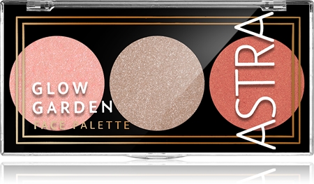 Astra Make-up Palette Glow Garden Highlighter-Palette