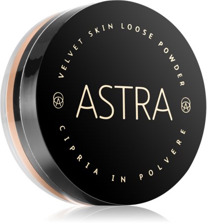 Astra Make-up Velvet Skin poudre libre illuminatrice pour une peau veloutée