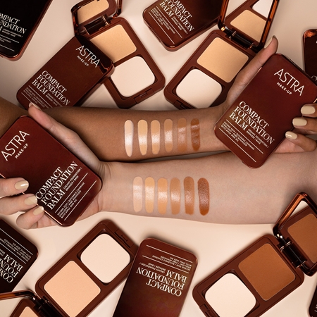 Astra Make-up Compact Foundation Balm krémový kompaktní make-up