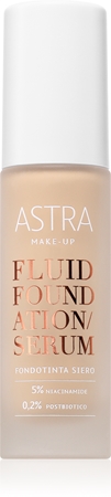 Astra Make-up FLUID FOUNDATION SERUM Langtidsholdbar makeup primer