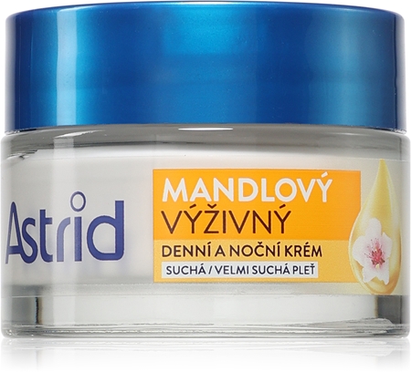 Astrid Nutri Skin hranilna mandljeva krema za suho do zelo suho kožo