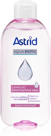 Astrid Aqua Biotic tónico limpiador facial  para pieles secas y sensibles