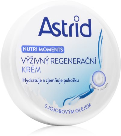 Astrid Nutri Moments tápláló regeneráló krém