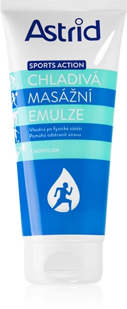 Astrid Sports Action masážní krém s chladivým účinkem