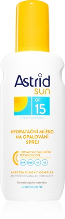 Astrid Sun lait solaire en spray SPF 15