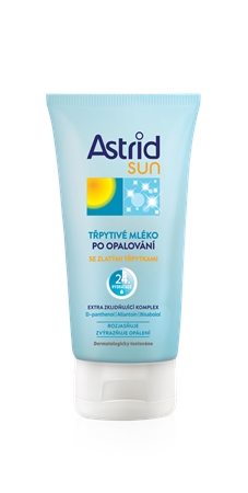 Astrid Sun třpytivé mléko po opalování