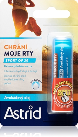 Astrid Lip Care Sport of 20 schützendes Lippenbalsam (limitierte edition)