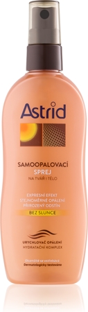 Astrid Sun samoopalovací mléko na tělo a obličej