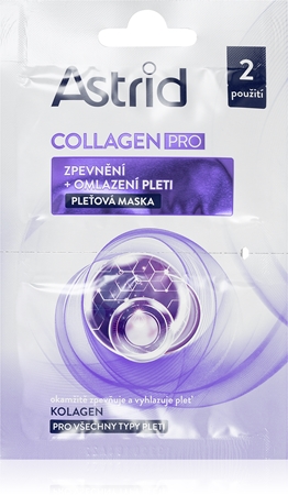 Astrid Collagen PRO masque visage raffermissant effet rajeunissant