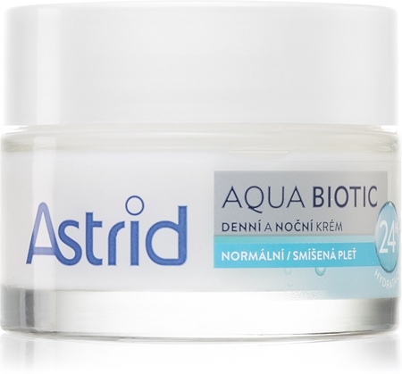 Astrid Aqua Biotic Cream creme de dia e noite com efeito hidratante