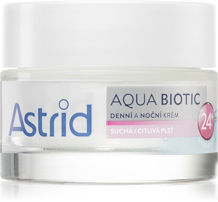 Astrid Aqua Biotic crema de zi si de noapte pentru piele uscata spre sensibila
