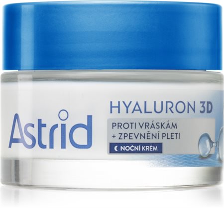 Astrid Hyaluron 3D éjszakai feszesítő és ránctalanító krém