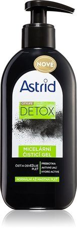 Astrid CITYLIFE Detox Cleansing Micellar Gel for Normal to Oily Skin