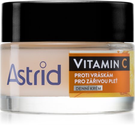 Astrid Vitamin C Pretgrumbu dienas krēms ādas mirdzumam