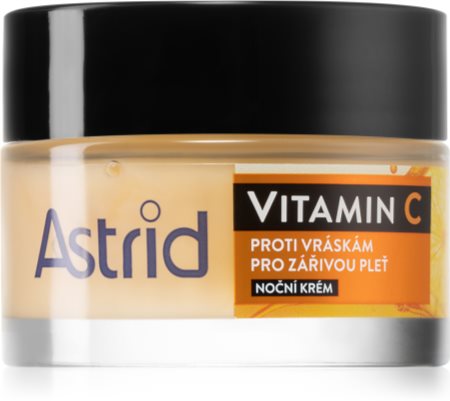 Astrid Vitamin C creme de noite com efeito rejuvenescedor para uma pele radiante