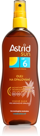 Astrid Sun olej na opalování ve spreji SPF 6