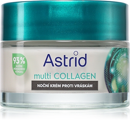 Astrid Multicollagen нощен крем против бръчки