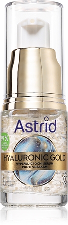 Astrid Hyaluronic Gold siero liftante occhi con niacinamide