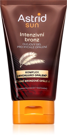 Astrid Sun olejový gel pro rychlejší a déletrvající opálení