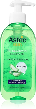 Astrid Sun gel after sun com efeito refrescante com pantenol