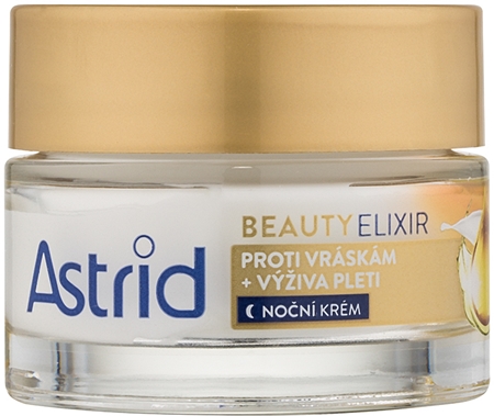 Astrid Beauty Elixir creme de noite nutritivo antirrugas