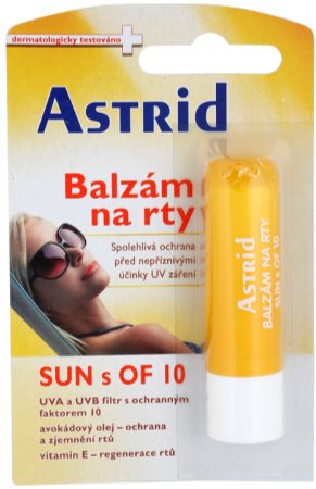 Astrid Sun bálsamo de lábios SPF 10