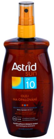 Astrid Sun purškiamasis apsaugos nuo saulės aliejus SPF 10