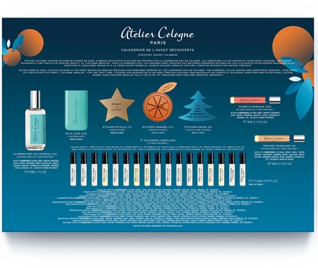 Atelier Cologne Advent Calendar 2020 calendario de adviento