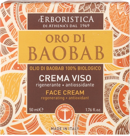 Marca
 Athena's l'Erboristica Gold Baobab creme facial antirrugas regenerador