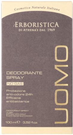 L'ERBORISTICA UOMO DEODORANTE SPRAY NO GAS ANTI-ODORE 24h 100 ML