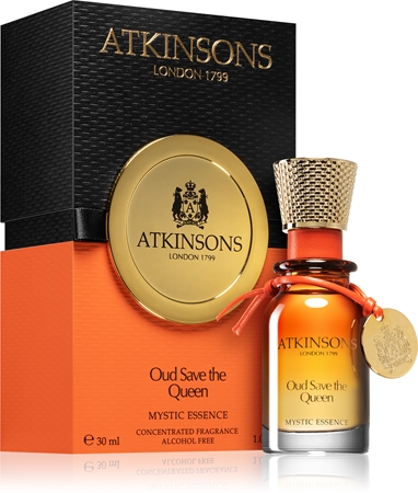 Atkinsons Oud Save The Queen huile parfumée (sans alcool) pour femme