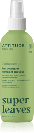 Attitude Super Leaves Avocado Oil & Olive Leaves sprej pro snadné rozčesání vlasů pro normální až suché vlasy