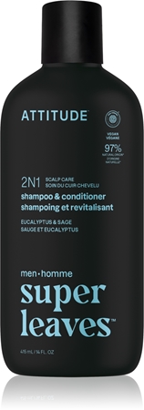 Attitude Super Leaves Men's Shampoo and Conditioner 2-in-1 Shampoo And Conditioner 2 In 1 for men