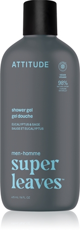 Attitude Super Leaves Men Shower Gel Shower Gel for men