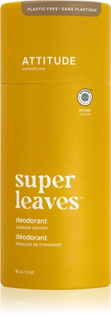 Attitude Super Leaves Lemon Leaves festes Deo ohne Aluminiumsalze