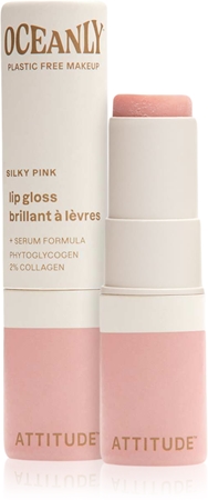 Attitude Oceanly Plastic Free Makeup lesk na rty s hydratačním účinkem