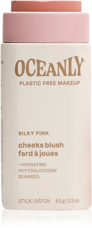 Attitude Oceanly Plastic Free Makeup tuhá krémová tvářenka pro suchou až citlivou pleť
