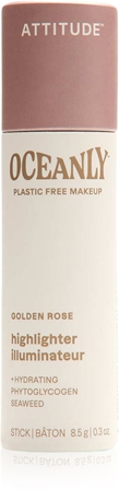 Attitude Oceanly Plastic Free Makeup tuhý krémový rozjasňovač