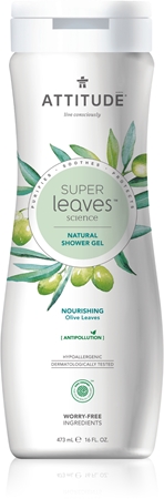 Attitude Super Leaves Pear & Amber beruhigendes Duschgel
