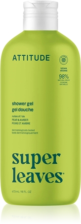 Attitude Super Leaves Pear & Amber gel de duche apaziguador gel de duche apaziguador gel de duche apaziguador