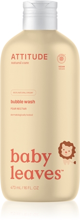 Attitude Baby Leaves Pear Nectar bain moussant