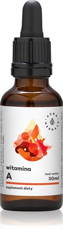 Aura Herbals Witamina A krople dla zdrowia oczu i skóry